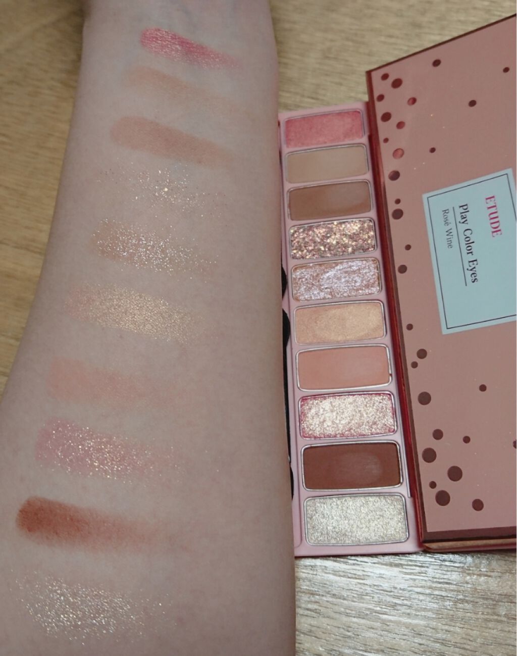 プレイカラー アイシャドウ/ETUDE/アイシャドウパレットを使ったクチコミ(3枚目)