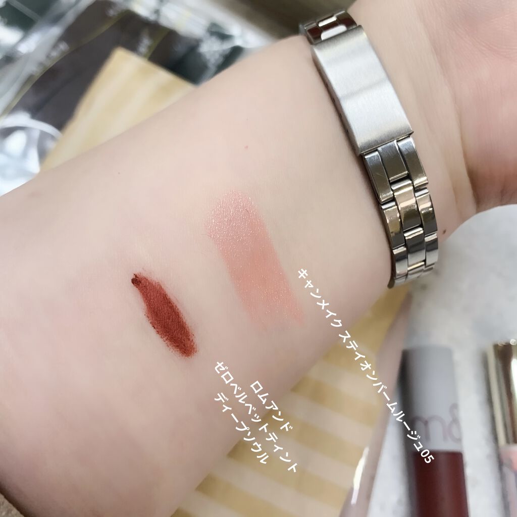 ステイオンバームルージュ/キャンメイク/口紅を使ったクチコミ（3枚目）