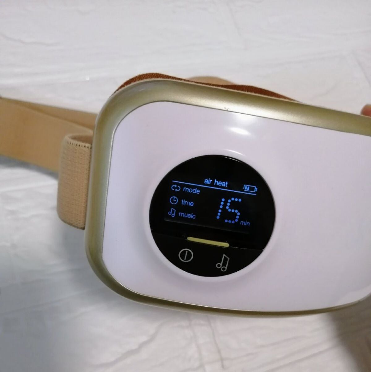 エアーアイマスク/LaLuna/アイマッサージャーを使ったクチコミ(3枚目)