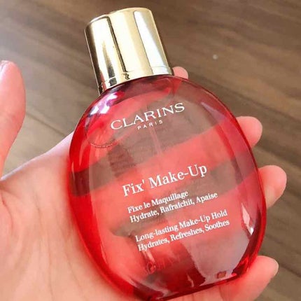 フィックス メイクアップ/CLARINS/ミスト状化粧水を使ったクチコミ(1枚目)