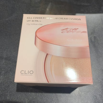 キル カバー ピンク グロウ クリーム クッション/CLIO/クッションファンデーションを使ったクチコミ(1枚目)