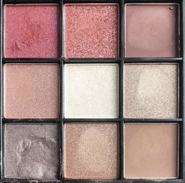 UR GLAM　BLOOMING EYE COLOR PALETTE/U R GLAM/パウダーアイシャドウを使ったクチコミ（2枚目）