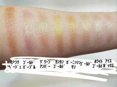 プレスド アイシャドー（レフィル） PR ホワイトゴールド A/shu uemura/シングルアイシャドウを使ったクチコミ（2枚目）