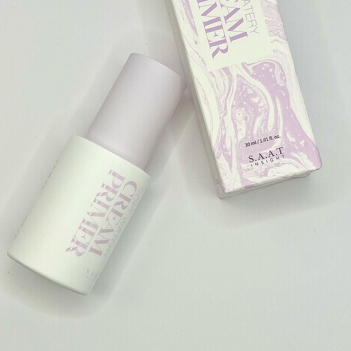 ソフトウォータリークリームプライマー/saat insight/化粧下地を使ったクチコミ（3枚目）