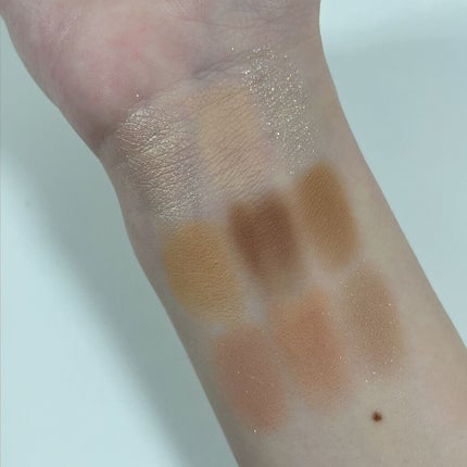 マイフェイブムードアイパレット 9カラー/HOLIKA HOLIKA/アイシャドウパレットを使ったクチコミ(7枚目)