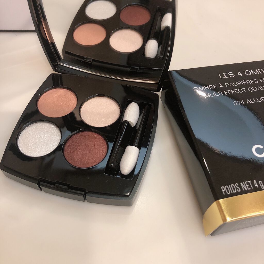 レ キャトル オンブル/CHANEL/アイシャドウパレットを使ったクチコミ（2枚目）