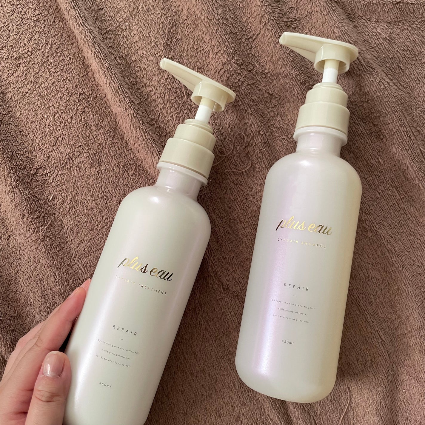 リポアシャンプー/リポアトリートメント/plus eau/市販シャンプーを使ったクチコミ(1枚目)