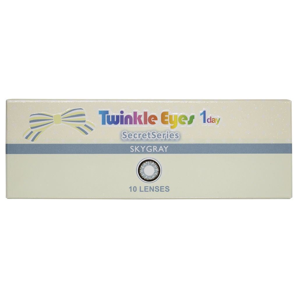 トゥインクルアイズ ワンデー UV+ シークレットシリーズ スカイグレイ【旧】