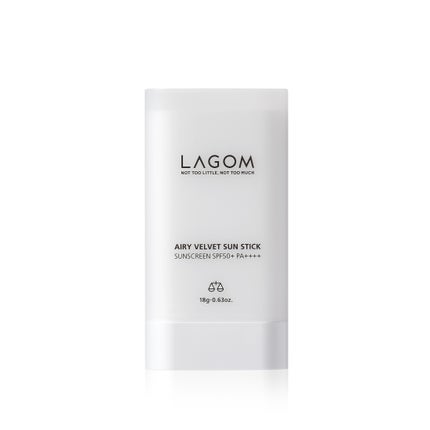 エアリーベルベット サンスティック SPF50+ PA++++/LAGOM /日焼け止めスティックを使ったクチコミ(2枚目)