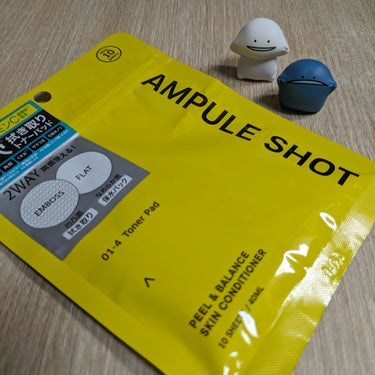 ピール&バランス スキンコンディショナー トナーパッド/AMPULE SHOT/ピーリングを使ったクチコミ（1枚目）