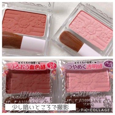 【旧品】パウダーチークス/キャンメイク/パウダーチークを使ったクチコミ（3枚目）