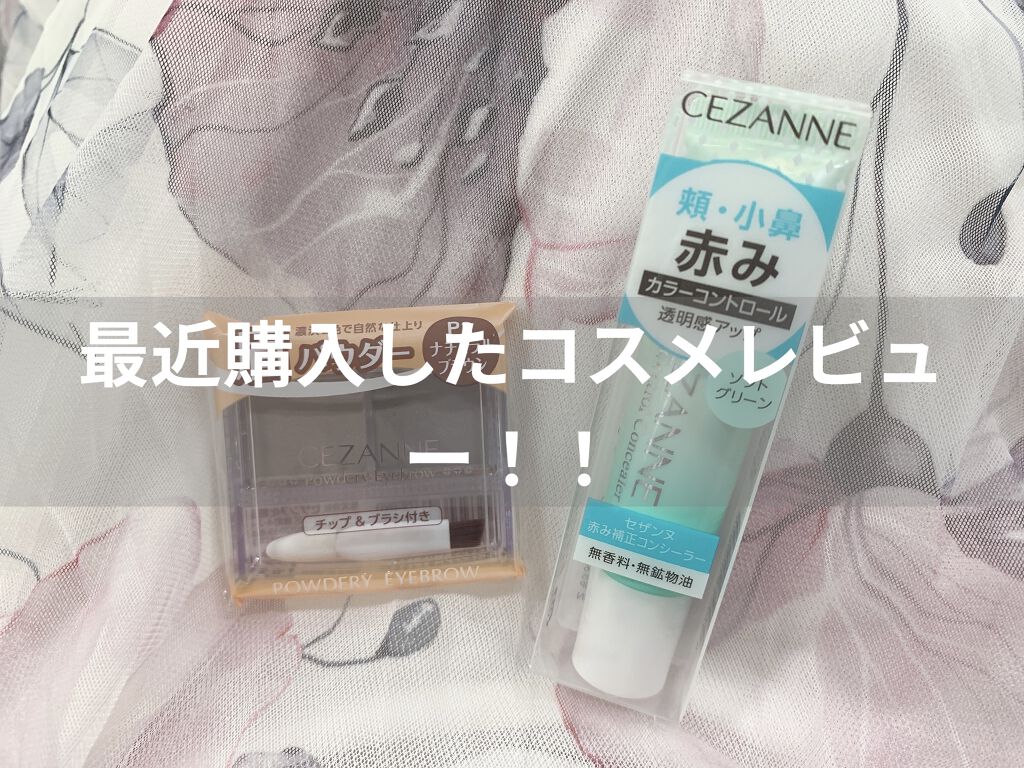 パウダーアイブロウR/CEZANNE/パウダーアイブロウを使ったクチコミ（1枚目）