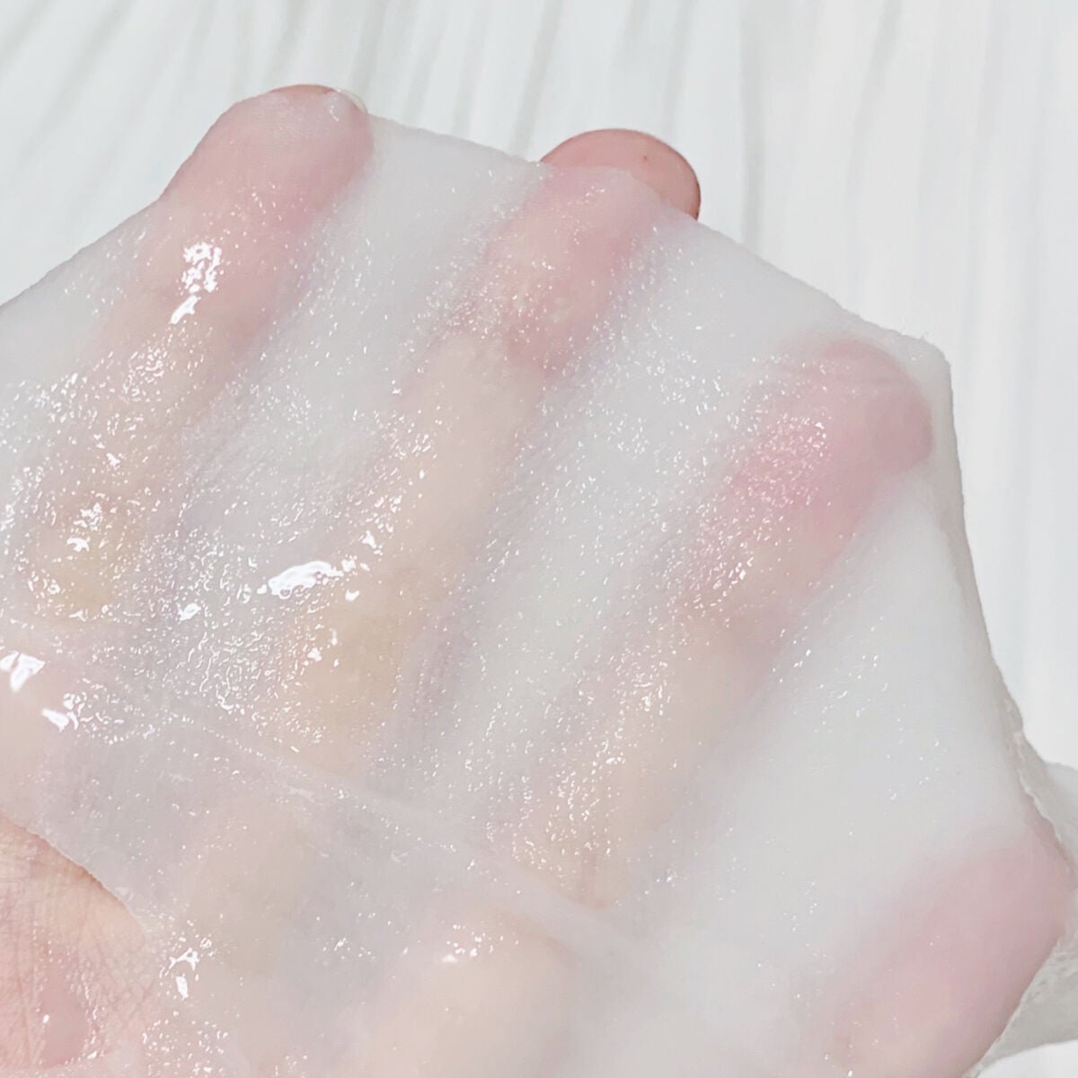 ディープモイスチャー マスク (ケアクリーム付き)/cerXcer/シートマスク・パックを使ったクチコミ(4枚目)