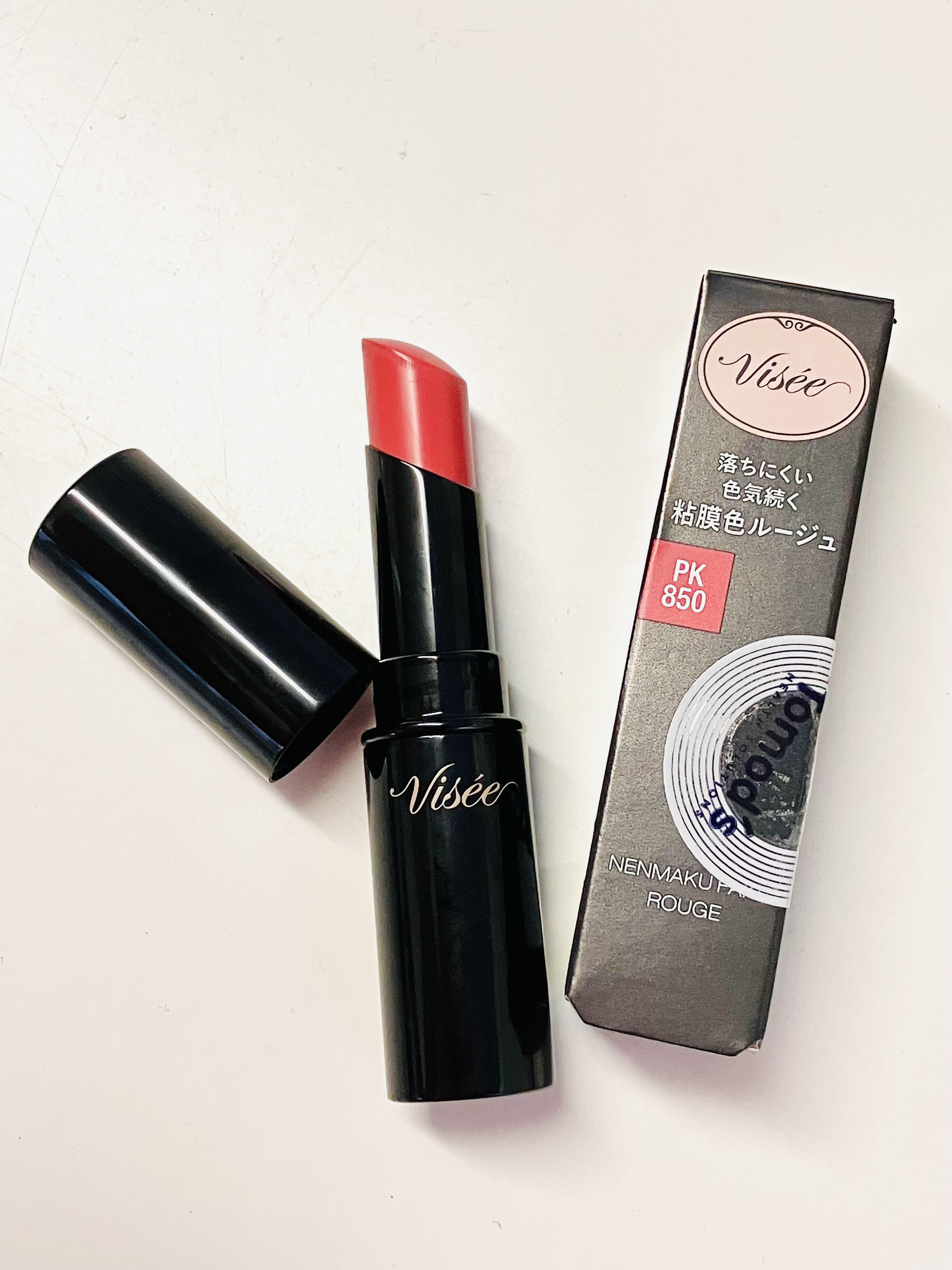 ネンマクフェイク ルージュ/Visée/口紅を使ったクチコミ（1枚目）