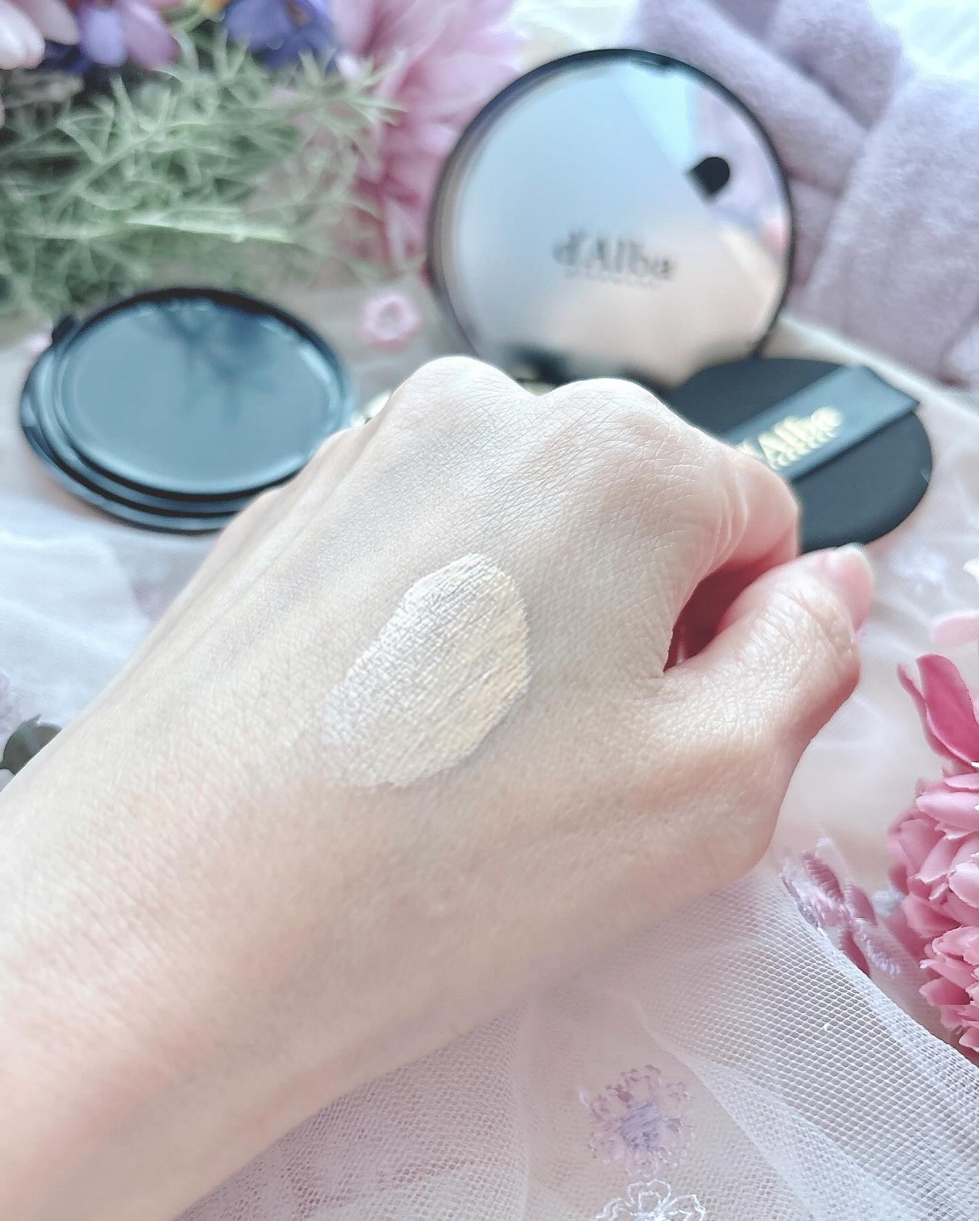 グロウフィットセラムカバークッション/ダルバ/クッションファンデーションを使ったクチコミ(4枚目)