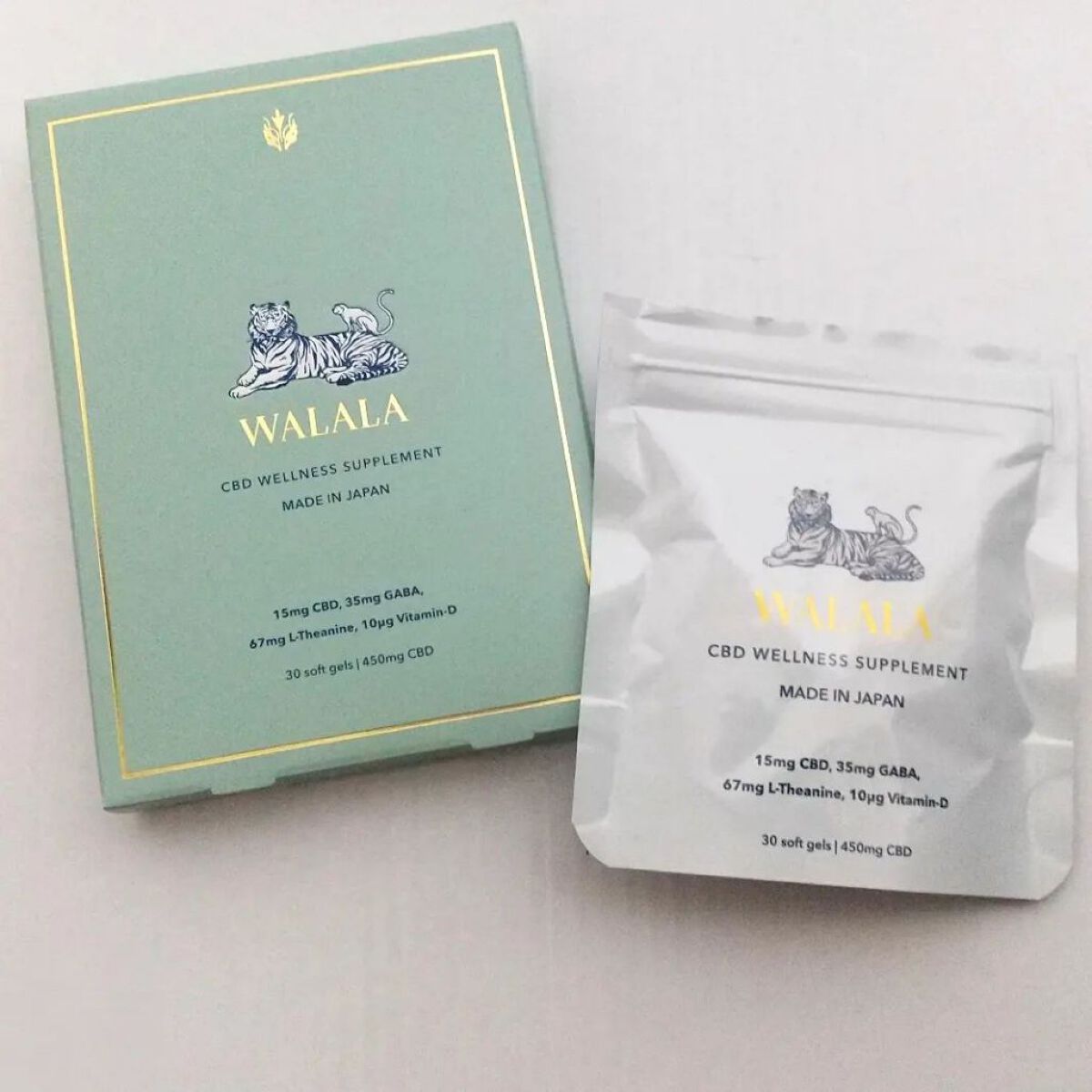 CBD ウェルネスサプリメント/WALALA/健康サプリメントを使ったクチコミ（1枚目）