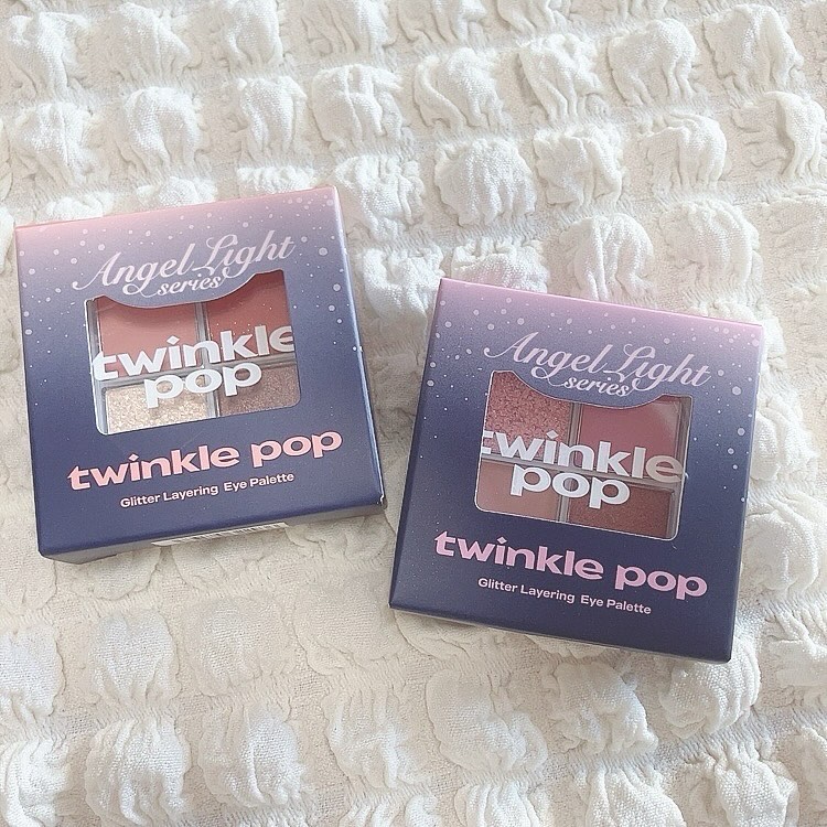 グリッターレイヤリングアイシャドウパレット/TWINKLE POP/アイシャドウパレットを使ったクチコミ（2枚目）