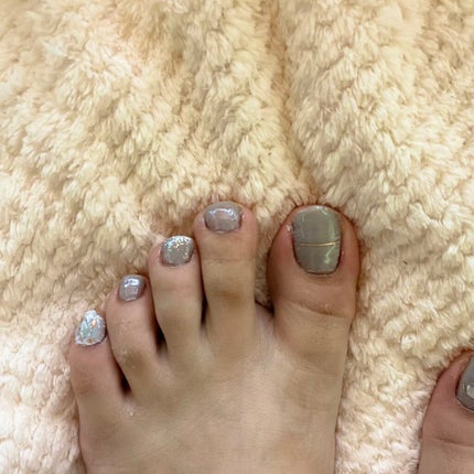 ネイルシール/Qoo10/ネイルシールを使ったクチコミ(2枚目)