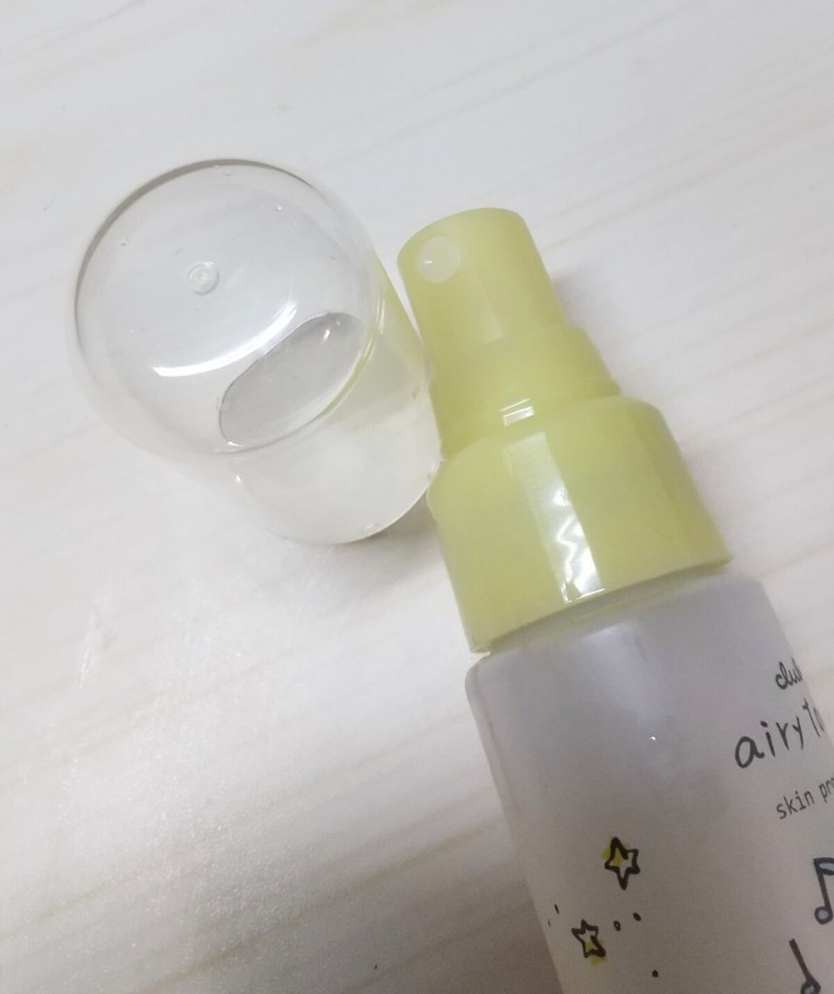 エアリータッチ  スキンプロテクトミスト レモネードソーダの香り/クラブ/ミスト状化粧水を使ったクチコミ（3枚目）