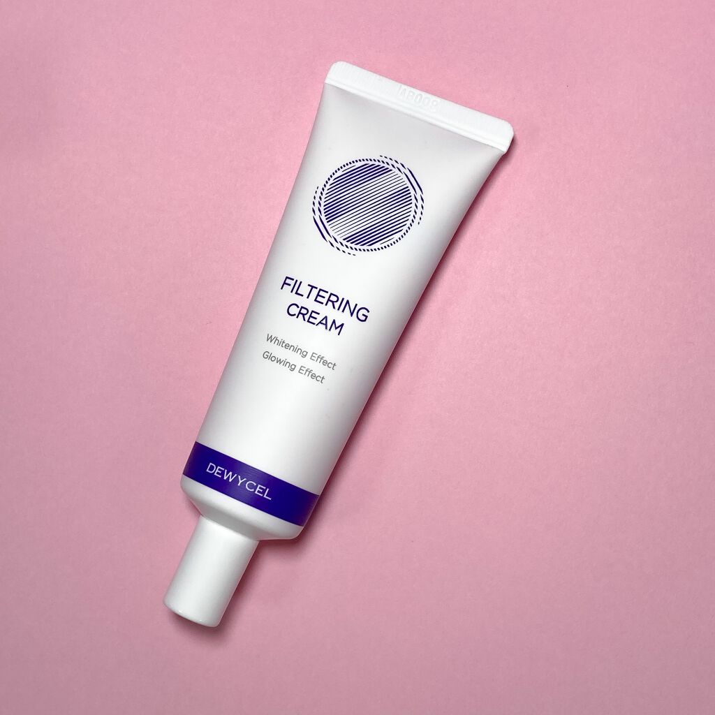 フィルタリングクリーム/DEWYCEL/日焼け止めクリームを使ったクチコミ（1枚目）