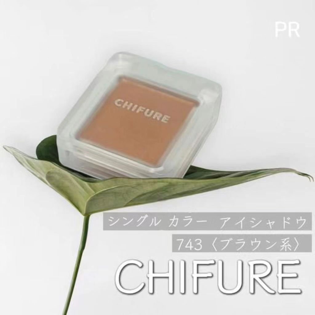シングル カラー アイシャドウ 743 ブラウン系/ちふれ/単色アイシャドウを使ったクチコミ（1枚目）
