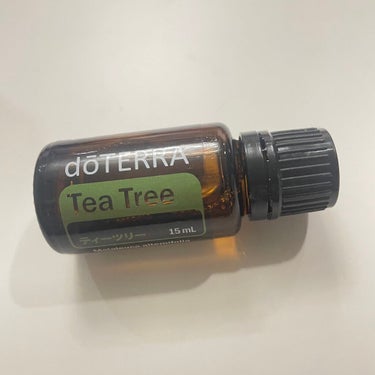 エッセンシャルオイル　ティートリー/doTERRA/ボディオイルを使ったクチコミ（1枚目）