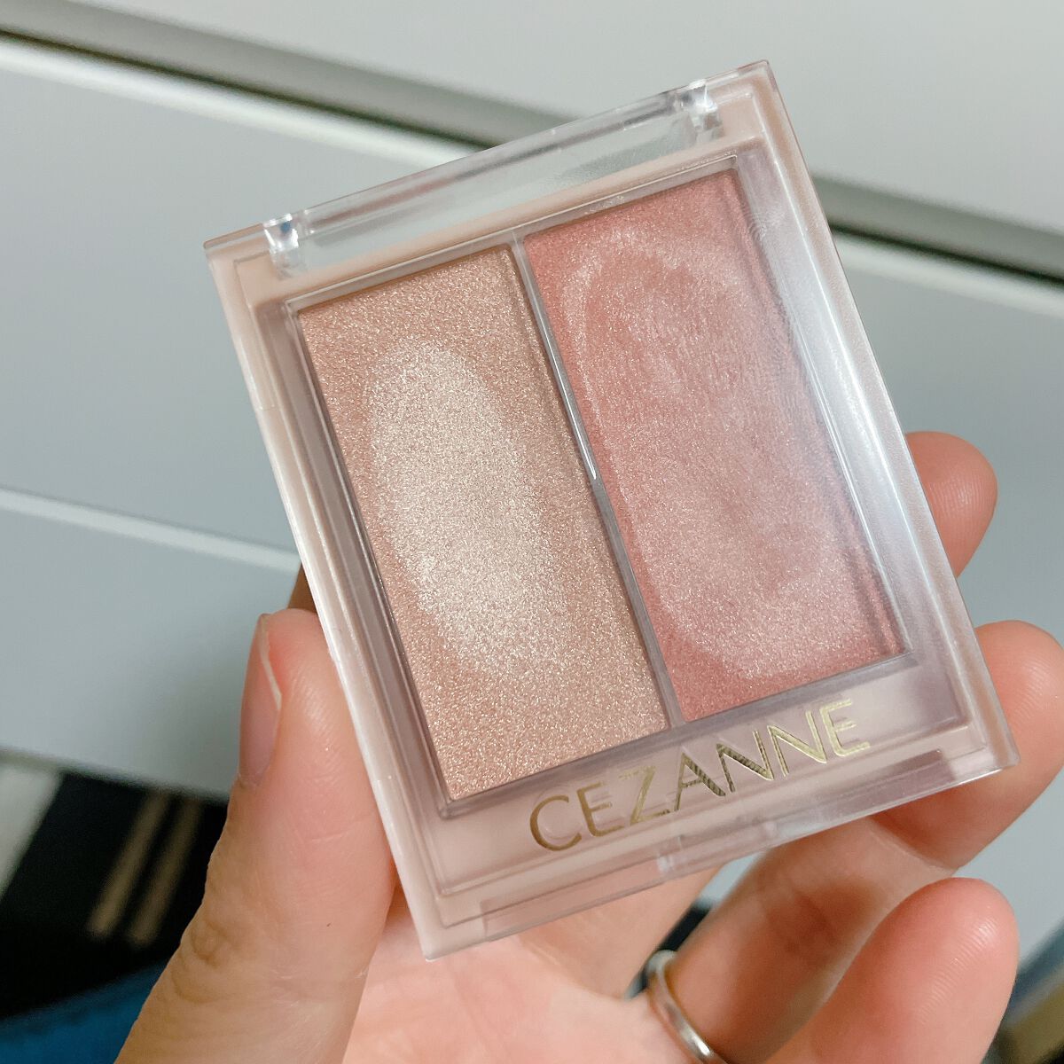 フェイスグロウカラー/CEZANNE/クリームハイライトを使ったクチコミ（1枚目）