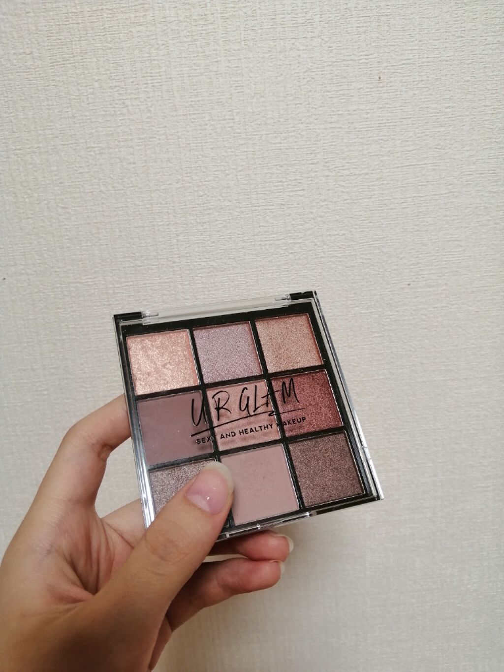 UR GLAM BLOOMING EYE COLOR PALETTE/U R GLAM/アイシャドウパレットを使ったクチコミ(1枚目)