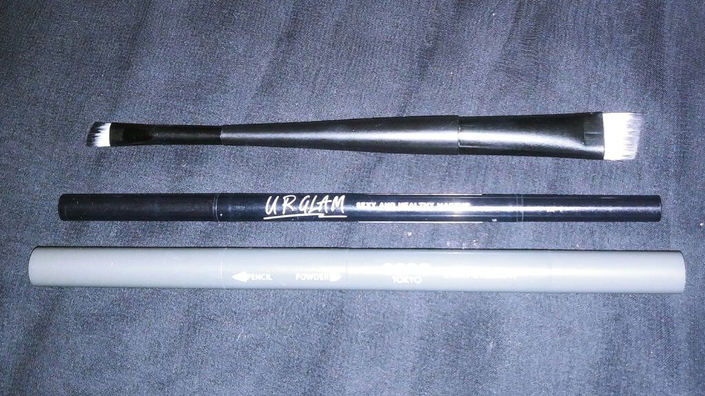 GENE3WAYアイブロウ三角芯タイプ/セリア/アイブロウペンシルを使ったクチコミ（2枚目）