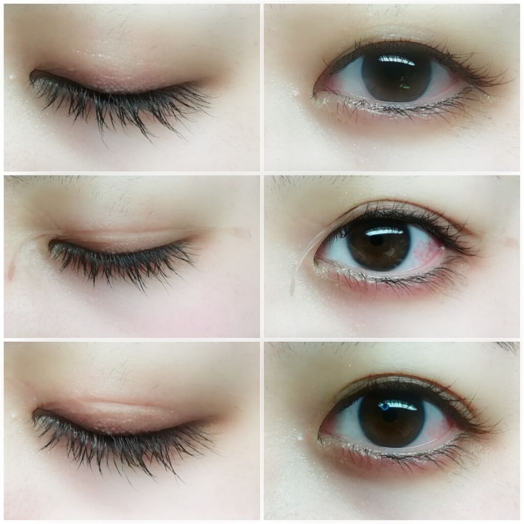 のびーるアイテープ（絆創膏タイプ、レギュラー）/DAISO/二重まぶた用アイテムを使ったクチコミ（3枚目）