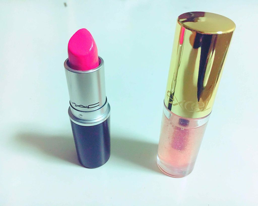 リップケアオイル/excel/リップグロスを使ったクチコミ(1枚目)