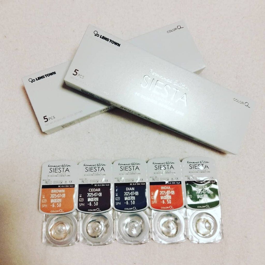 シエスタ Siesta/THEPIEL/カラーコンタクトレンズを使ったクチコミ(7枚目)