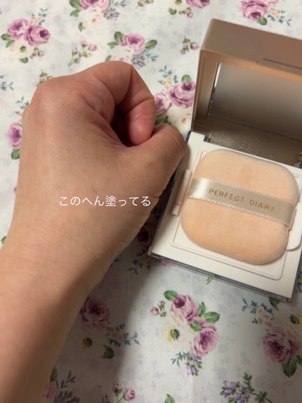 トランスルーシェントブルーリング ルースパウダー/PERFECT DIARY/ルースパウダーを使ったクチコミ(4枚目)