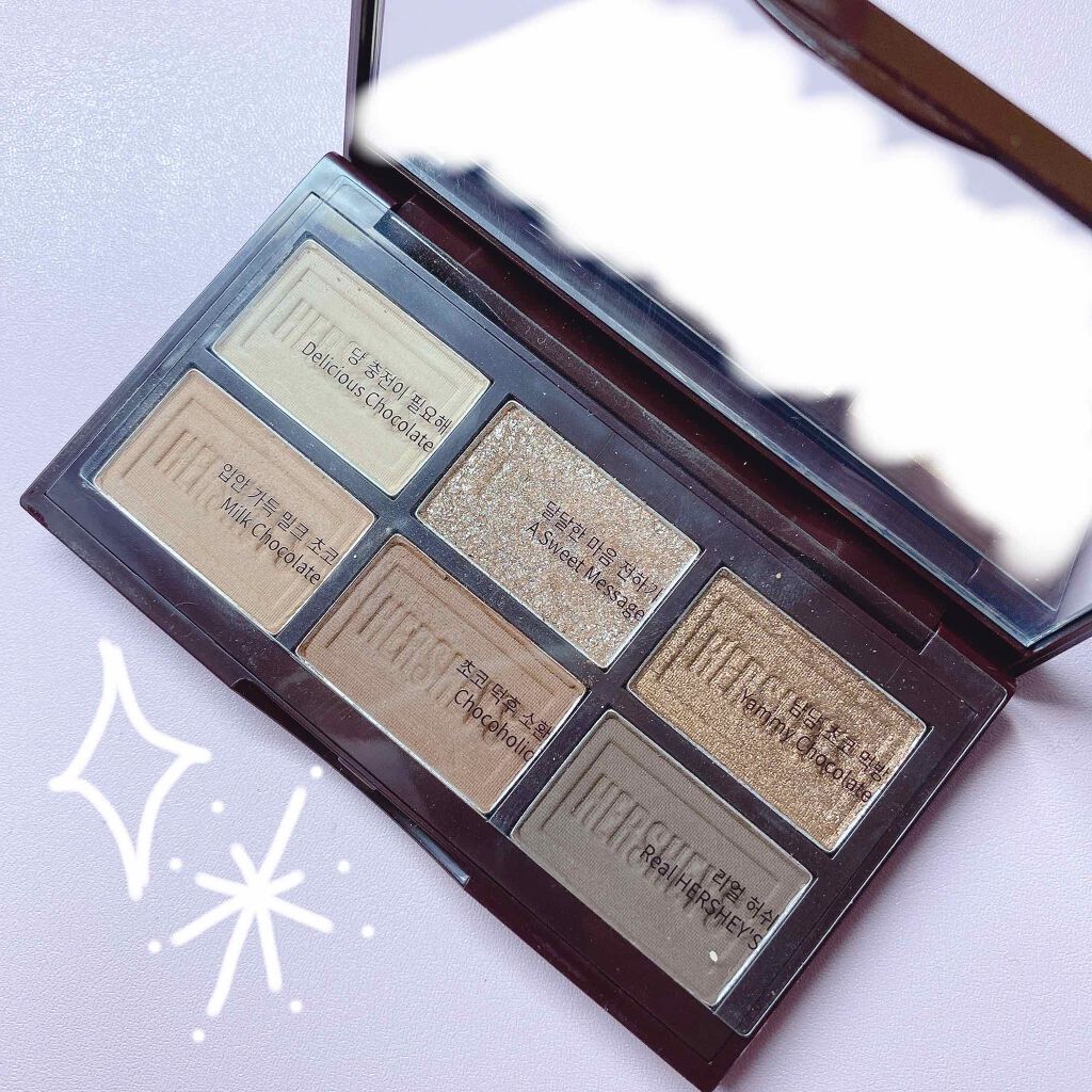 ハーシー プレイカラーアイズミニ/ETUDE/アイシャドウパレットを使ったクチコミ（2枚目）