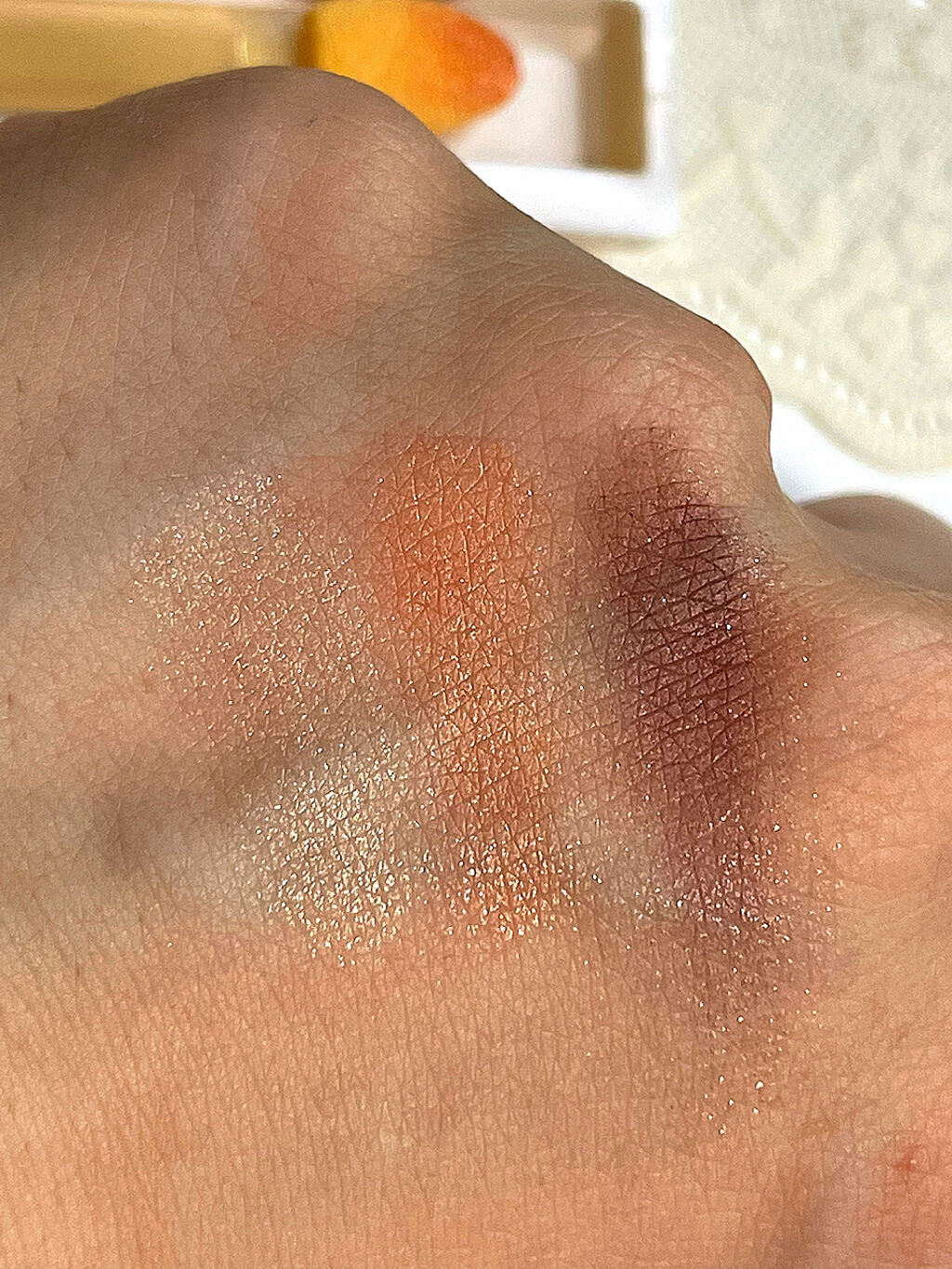 トーンアップアイシャドウ/CEZANNE/アイシャドウパレットを使ったクチコミ（3枚目）