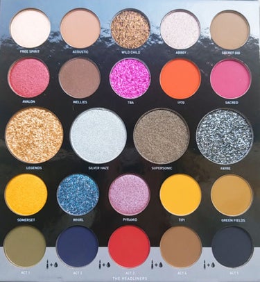 24M ／ MAIN EVENT 【24 SHADES THAT TOP THE CHARTS】/Morphe/アイシャドウパレットを使ったクチコミ（2枚目）