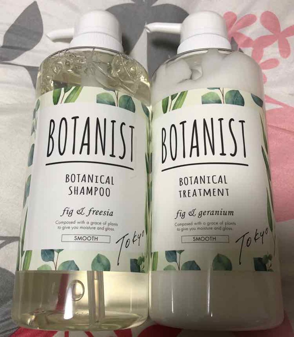 ボタニカルシャンプー/トリートメント(スムース)/BOTANIST/シャンプー・コンディショナーを使ったクチコミ(1枚目)