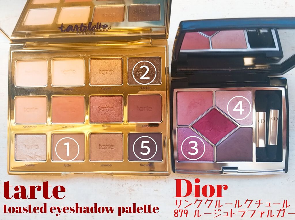 Tartelette Toasted Eyeshadow Palette/tarte/アイシャドウパレットを使ったクチコミ（2枚目）