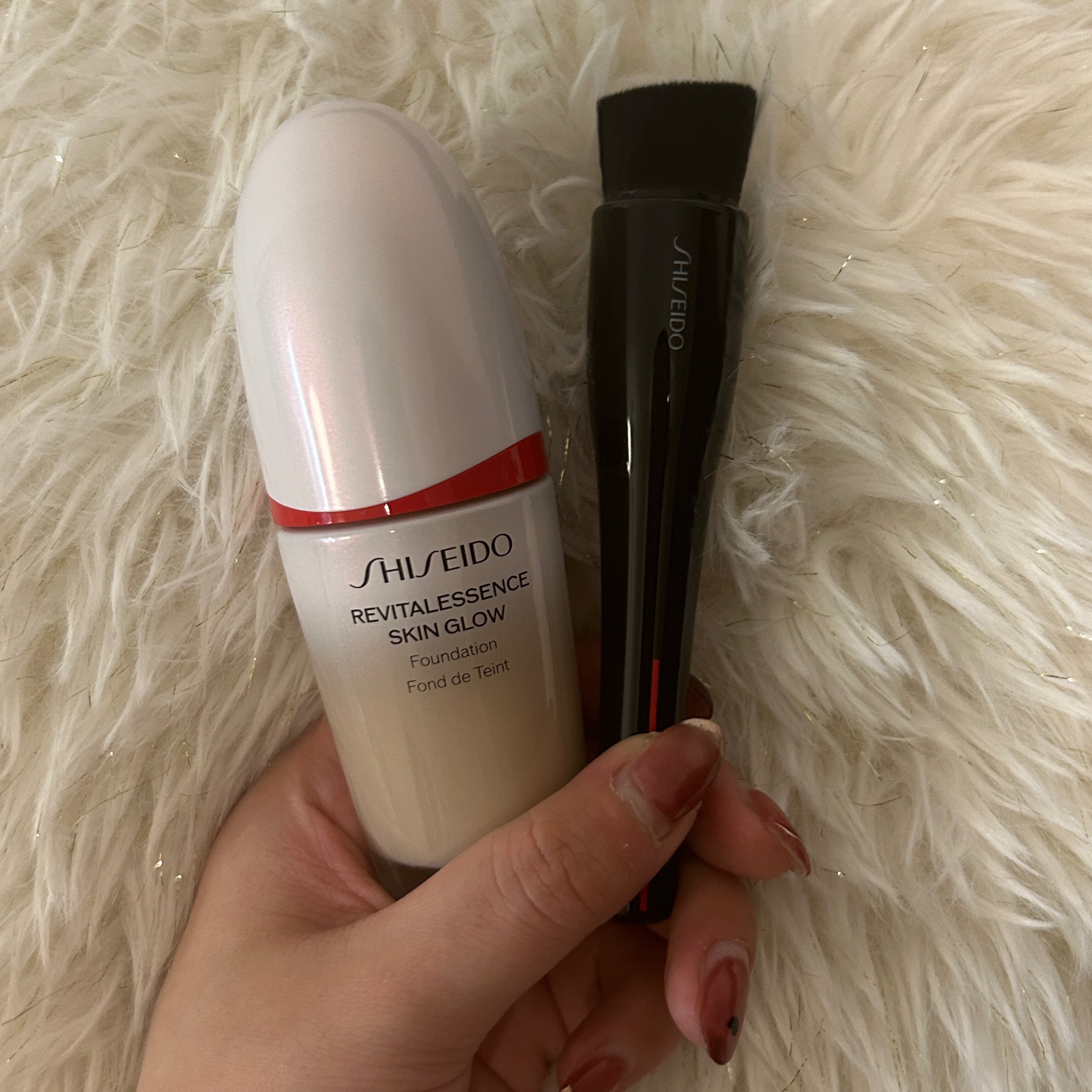 HASU FUDE ファンデーションブラシ/SHISEIDO/メイクブラシを使ったクチコミ（3枚目）