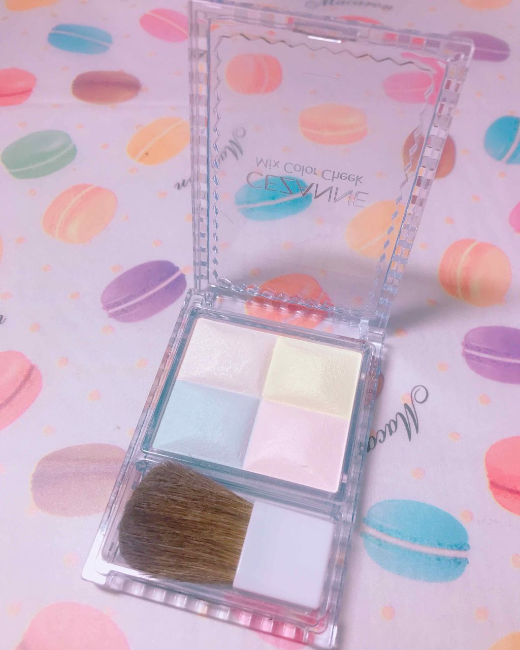 ミックスカラーチーク/CEZANNE/パウダーチークを使ったクチコミ(2枚目)