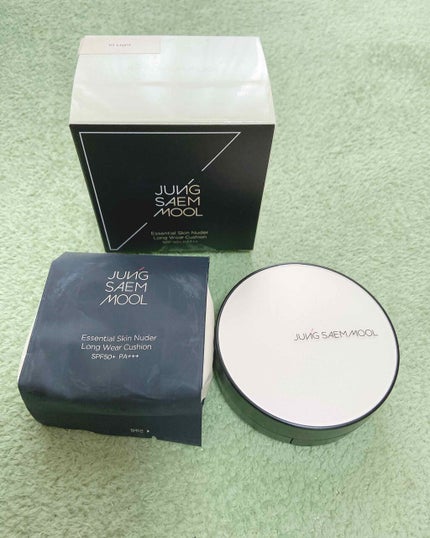 ジョンセンムル スキンヌーダーロングウェアクッション/JUNG SAEM MOOL/クッションファンデーションを使ったクチコミ(1枚目)