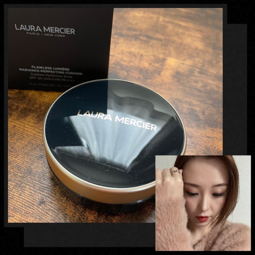 フローレス ルミエール ラディアンス パーフェクティング クッション/ローラ メルシエ/クッションファンデーションを使ったクチコミ(1枚目)