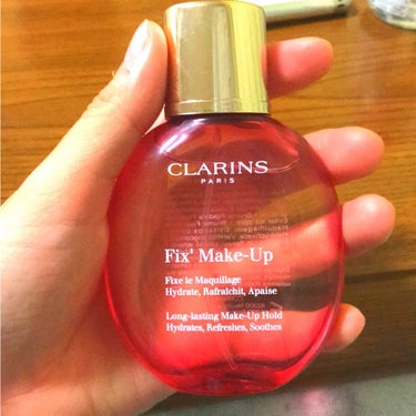 フィックス メイクアップ/CLARINS/ミスト状化粧水を使ったクチコミ（1枚目）