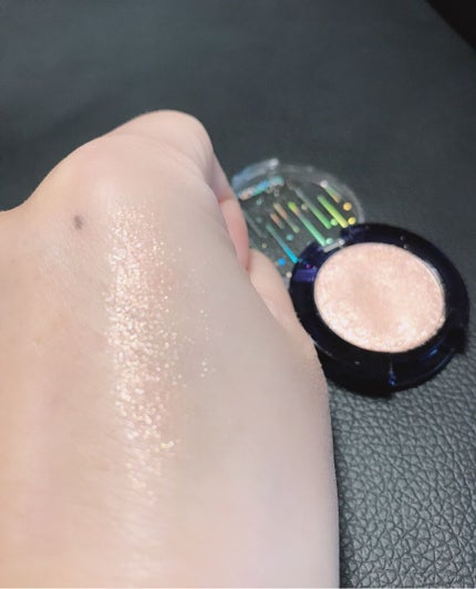 グリッター シャドウ カラー/rom&nd/グリッターを使ったクチコミ(3枚目)