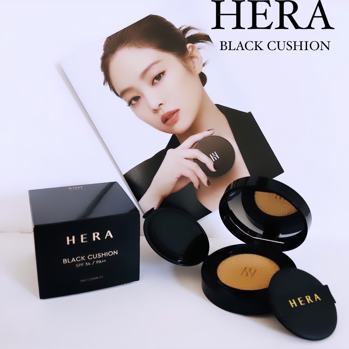 ブラック クッション/HERA/クッションファンデーションを使ったクチコミ（1枚目）