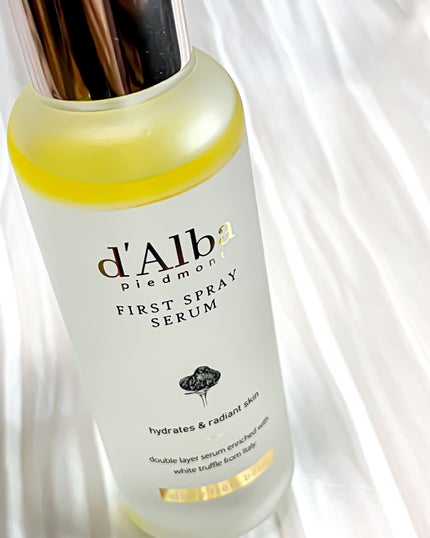 ダルバ ホワイトトリュフファーストスプレーセラム/ダルバ/ミスト状化粧水を使ったクチコミ(5枚目)