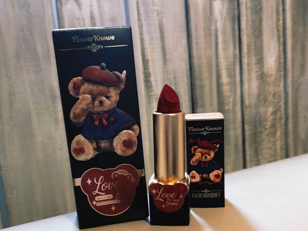 Love Bear マットリップスティック/FlowerKnows/口紅を使ったクチコミ（3枚目）