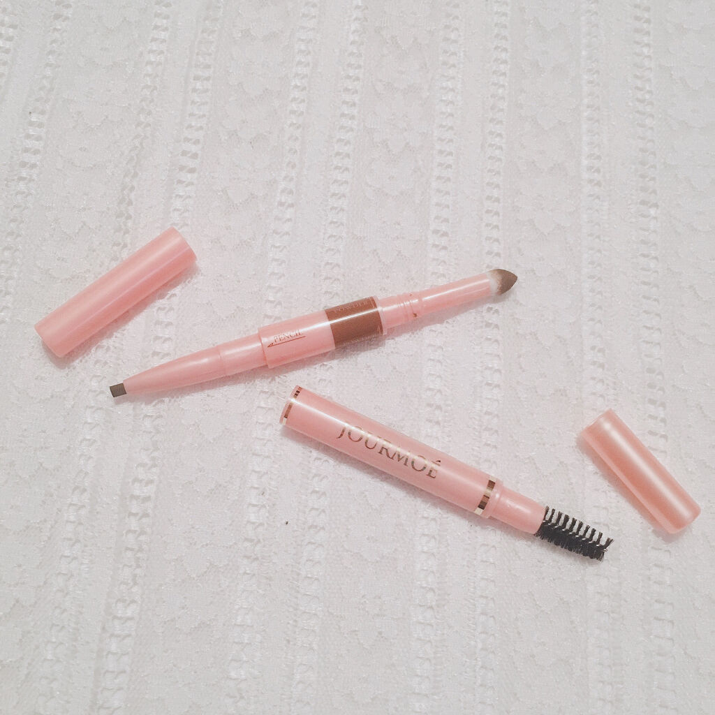 3WAYアイブロウ ペンシル 01 ライトブラウン/ジュールモエ/アイブロウペンシルを使ったクチコミ（3枚目）