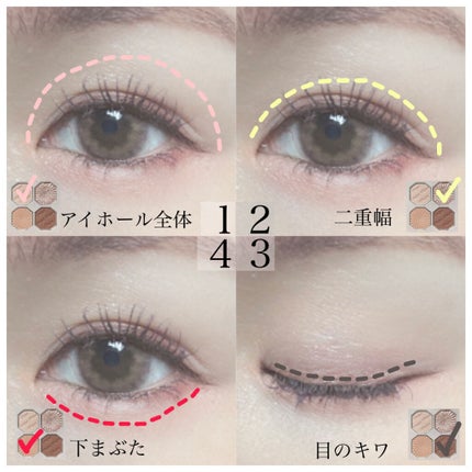 プレイカラーアイズ ミニオブジェ/ETUDE/アイシャドウパレットを使ったクチコミ(5枚目)