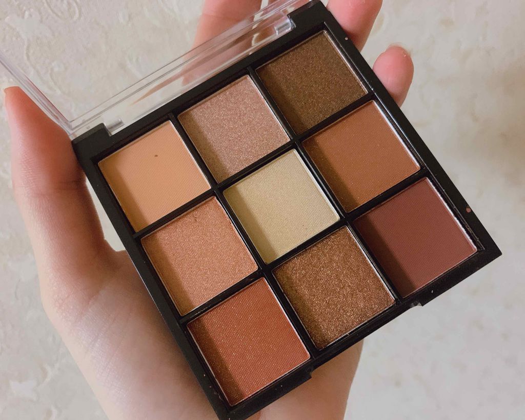 UR GLAM BLOOMING EYE COLOR PALETTE/U R GLAM/アイシャドウパレットを使ったクチコミ(1枚目)